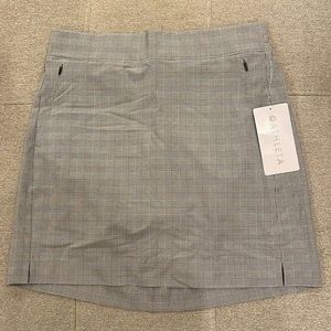 Athleta Plaid Soho Skort NWT